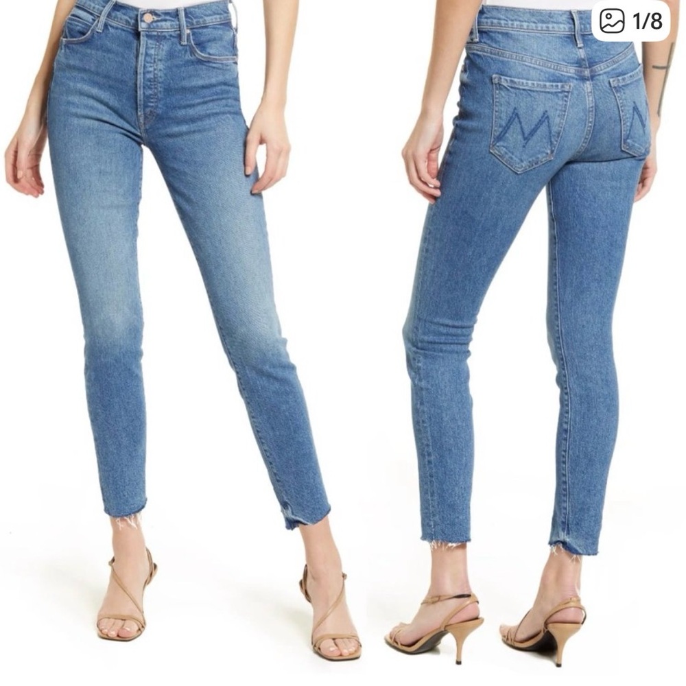 Mother Jeans Stunner Ankle Fray